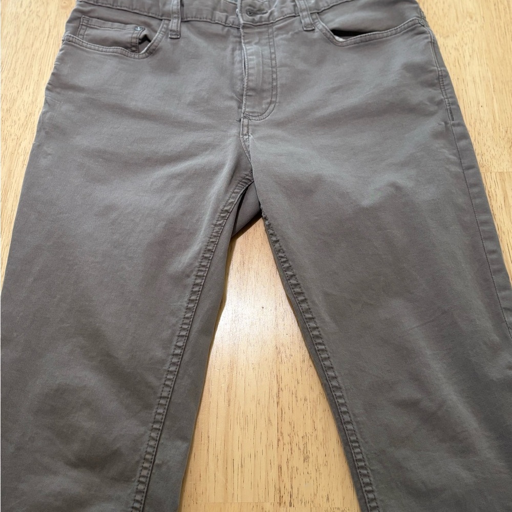 Calvin Klein Gray Slim Jeans with Classic Stitching